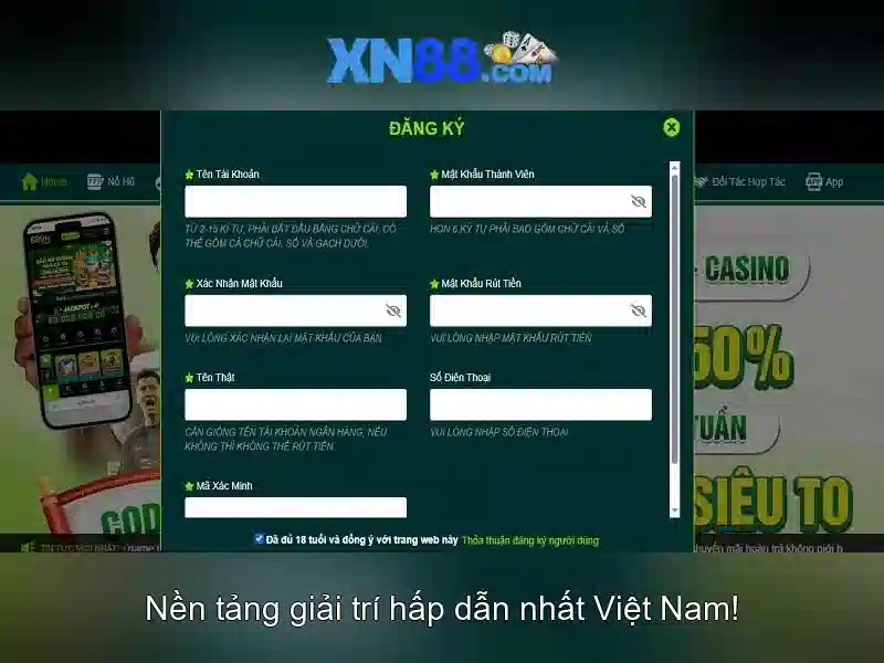 Lĩnh vực trò chơi và sản phẩm của xn88